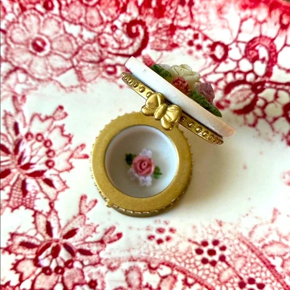 💐Vintage💐Hand Painted Hinged Box - Picture 5 of 8